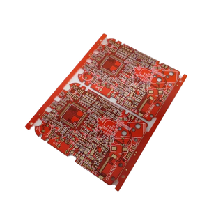 Guangzhou Quick Turn Service <strong>2</strong> <strong>Layer</strong> Red Solder Mask High Frequency Printed Circuits Copper <strong>Layer</strong> <strong>PCB</strong> Via Hole with SMT Service - Product Image 4