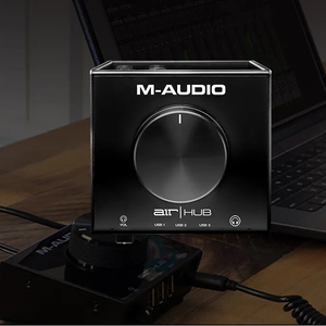 M-AUDIO, воздушная хаб, профессиональная аудиокарта с 3 USB расширенными портами воспроизведения аудио, пост-производственная звуковая карта - Product Image 4