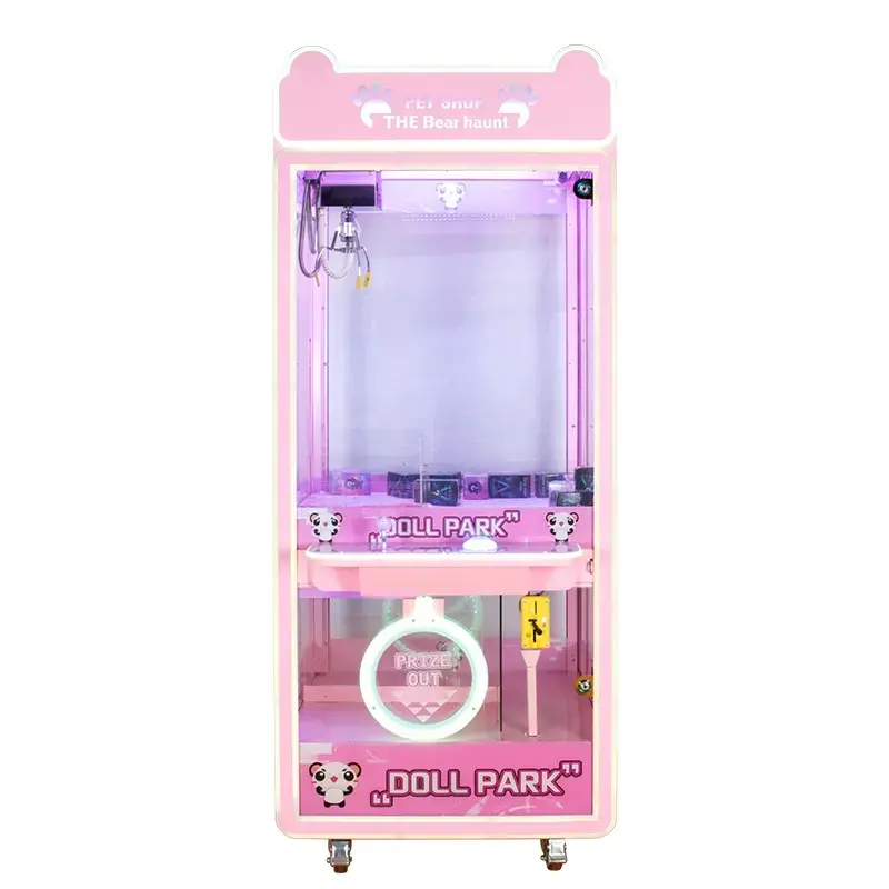 Hot Selling Factory Direct Supply Plush Doll Crane Machine Playground Game Center Coin Operated Crane Claw Machine For Sale