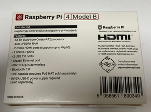 Di alta qualità Raspberry Pi 4 modello B 1GB 2GB 4GB RAM Dual Band WIFI supporto POE Raspberry Pi 4 schede Dual