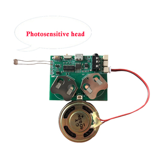 Modulo di suono a induzione magnetica pulsante di controllo del lettore vocale musicale programmabile scheda di alimentazione a batteria per confezione regalo biglietto di auguri - Product Image 5