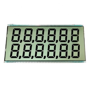 Sfondo nero dimensioni personalizzate termostato VATN Display LCD Controller Board COG COB LCD a segmenti VA personalizzati con Touch Panel - Product Image 6