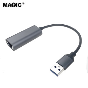 OEM USB3.0からRJ45ギガビットイーサネットアダプターLANネットワーク-10/100/1000 Mbps、8153チップ - Product Image 1