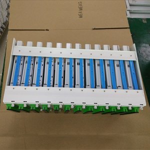 Panel de conexión de fibra óptica FONGKO 3U chasis MPO Subrack 3U MPO Subrack sin módulo pequeño y casetes MPO - Product Image 6