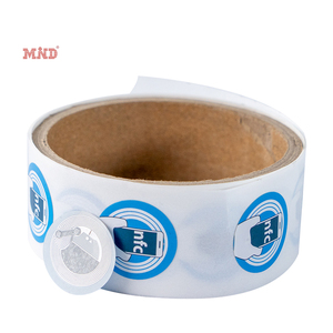 High Quality OEM Factory <strong>Price</strong> Custom Printer Google Review Nfc Sticker Label 13.56Mhz HF Wet <strong>Inlay</strong> - Product Image 2