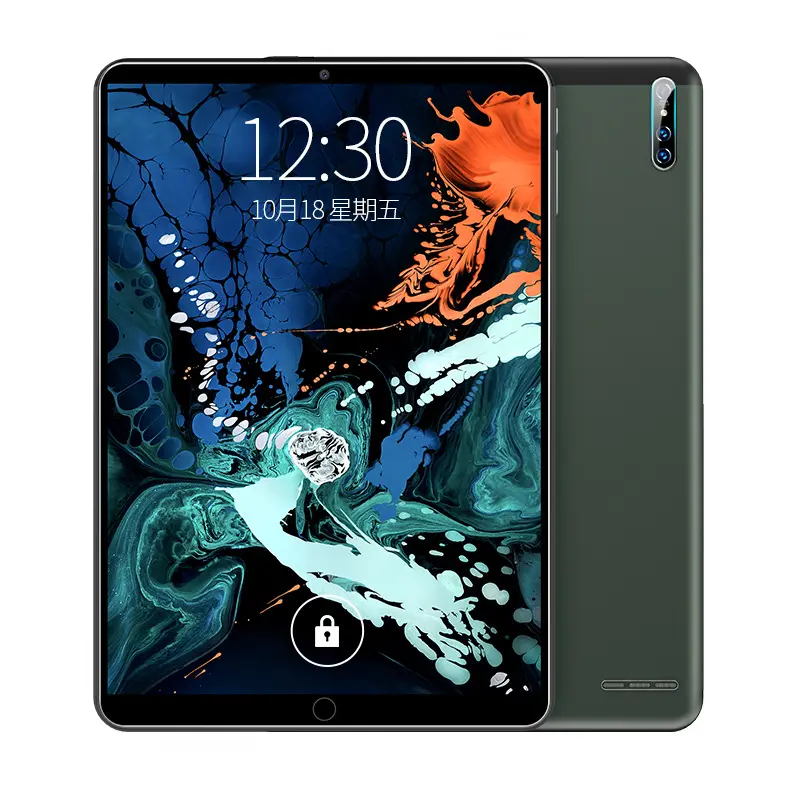 Tableta oem de 10 pulgadas, tablet android de ocho núcleos, 16gb, 3g, sim dual, pc, dos puertos usb con teclado, barata