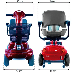 115 kg tragender behinderter Roller Multifunktion aler Elektromobil für Behinderte