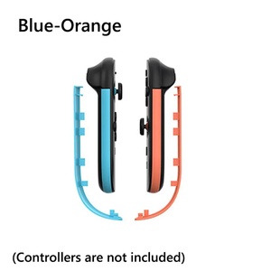 Blue Orange Decorative Strip Housing <strong>Shell</strong> Replacement Faceplate <strong>Case</strong> for Nintendo Switch 2 joy Con Joycon <strong>Controller</strong> Accessory - Product Image 3