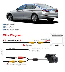 170 Degrees Water Proof IP 68 <strong>Dynamic</strong> Trajectory Car <strong>Camera</strong> Rear View <strong>Backup</strong> Reverse <strong>Camera</strong> for All Cars - Product Image 5