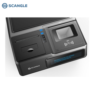 3G/4G <strong>Windows</strong> All in One Pos Terminals With 80mm Printer / NFC/MSR / VFD