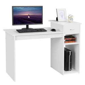 Mesa de escritorio multifuncional para oficina y hogar, mesa de estudio de diseño moderno, ordenador
