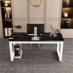 <strong>Computer</strong> Desk Study Writing <strong>Table</strong> for Home Office Modern Simple Style with Sturdy Metal Frame - Product Image 6