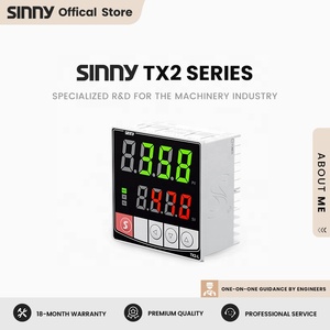 Sinny 2024 Gentle Glow TX2-L 96*96 24 Hours Non-stop <strong>SSR</strong> <strong>Output</strong> TC Input 100-240VAC LED Thermostat <strong>PID</strong> <strong>Temperature</strong> <strong>Controller</strong> - Product Image 2
