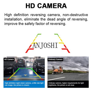 Wireless 5 Inch Car Rearview <strong>Mirror</strong> with Monitor for 170 Angle Vehicle Rear View Backup Camera HD TFT LCD Parking System Screen - Product Image 3