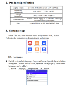 Hot-selling Professional OBD Code Reader Diagnostic Tool Applicable to All OBDII CAN Protocol Vehicles - Product Image 5