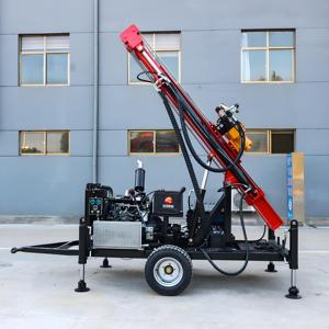 Máy khoan giếng nước cầm tay Cỡ nòng lớn Giàn Khoan giếng nước bốn bánh diesel - Product Image 5