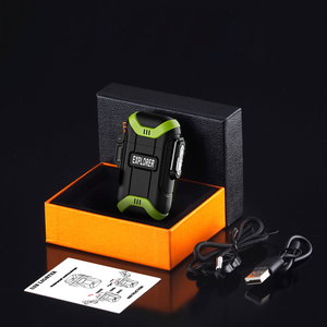 屋外サバイバルキャンプIP56防水アークIP56電気プラズマUSBタイプC充電式タバコ軽量プラスチックボールトラベル - Product Image 6