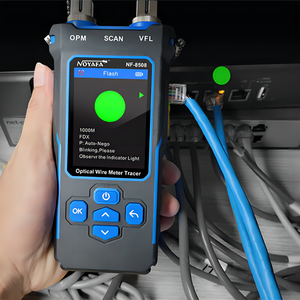 NOYAFA NF-8508 misuratore di filo ottico Tracer LCD Tester per cavi di rete ricaricabile Line Finder Wire Tracker PoE Checker - Product Image 5