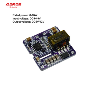 Nominal 6W Máximo 10W XC5015 Módulo reductor de entrada de 9 ~ 48V Salida 5V/12V Módulo de potencia aislado Convertidor Buck