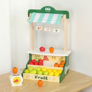 子供用ミニストアロールプレイングインタラクティブシミュレーション果物と野菜のシーンハウス販売ブース教育玩具 - Product Image 3