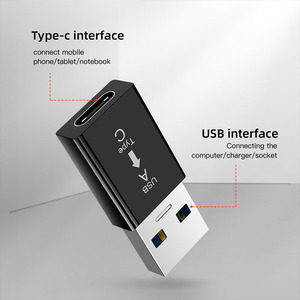 PSDA ตัวแปลง USB เป็น Type C OTG,อะแดปเตอร์ USB-C ตัวผู้เป็นตัวแปลง USB Type-C ตัวเมียสำหรับ Macbook Samsung S20 USBC ตัวเชื่อมต่อ OTG - Product Image 5