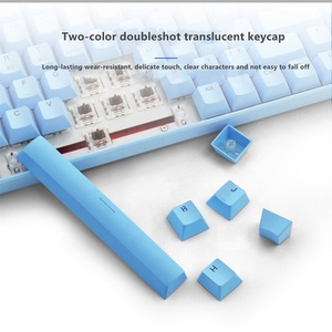 Teclado mecánico profesional para videojuegos, 84 teclas, 3 modos, retroiluminación RGB, gran oferta - Product Image 2