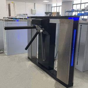 304ss bidirezionale del tornello del treppiede e del riconoscimento facciale progettano il tornello del treppiede un modo per il controllo di accesso dell'entrata - Product Image 6