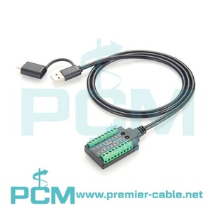 4-in-1 Typ C USB A zu RS232 RS485 RS422 TTL Serial Converter Programm kabel USB zu RS232, USB zu RS485, USB zu RS422, USB zu TTL - Product Image 5