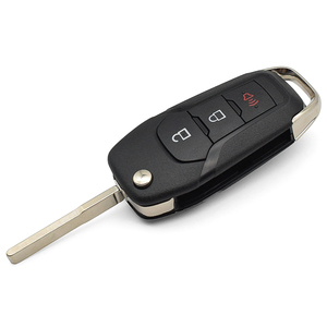 Topbest f-ord 3 düğmeler siyah 315 mhz 49 çip N5F-A08TAA araba uzaktan kumandalı anahtar Hu101 ile itmeli anahtar - Product Image 6