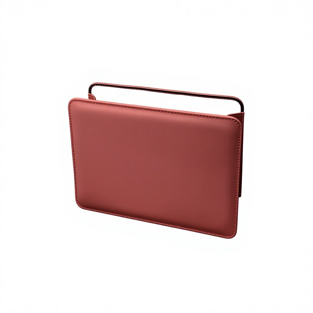 Caja de almacenamiento multifunción rojo vino