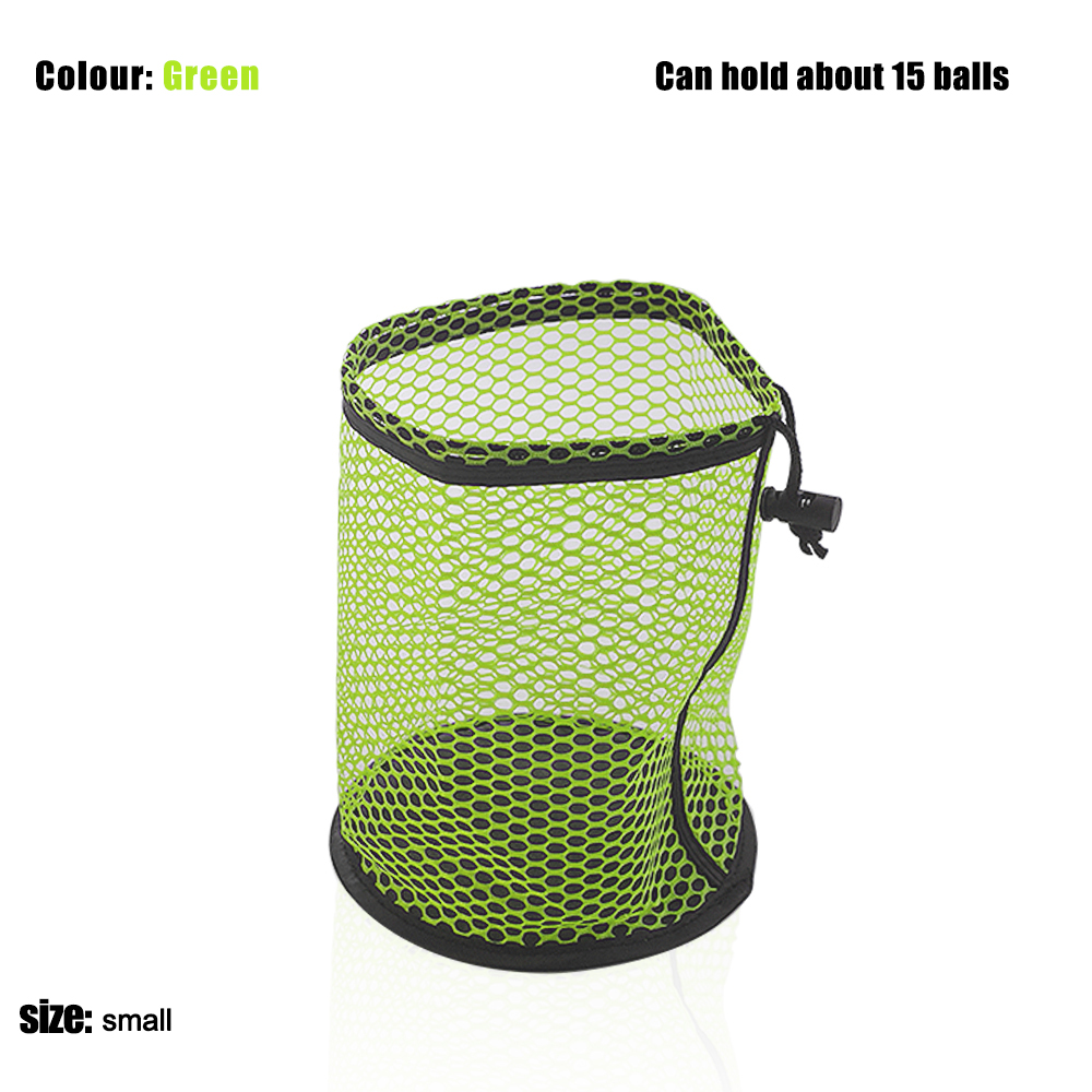 Verde-tamaño pequeño-puede contener 15 bolas