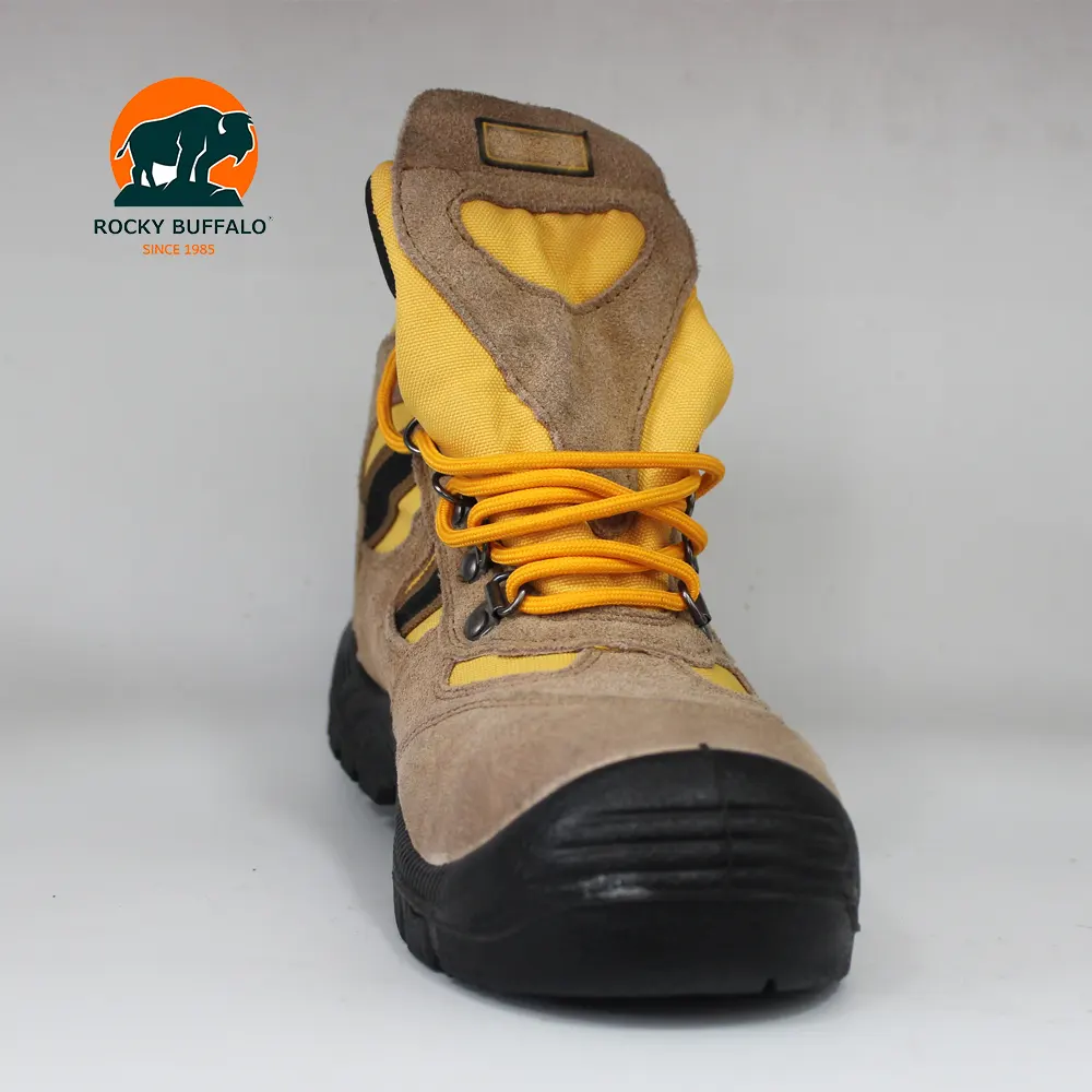 Rocky Buffalo S3 Zapatos de protección Hombres Botas de seguridad para el trabajo Impermeable Botas de trabajo para hombres al aire libre