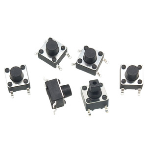 6x6 tact anahtarı düğmesi 6*6mm dokunsal anahtarı 4 pin SMT tact anahtarı - Product Image 1