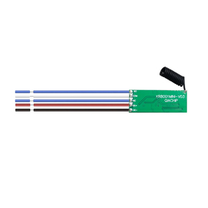 Telecomando universale senza fili 1 CH RF relè ricevitore LED Controller luce DIY Kit DC 3.7V 5V 12V 24V 433.92MHz - Product Image 2