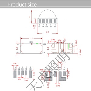 Tcwin Tcwin fabrika toptan fiyat programlanabilir Ic Smd Led diyot 3010 5v TX1813Y 180 derece Smd Led modülü çip led pro max app kontrolü - Product Image 2