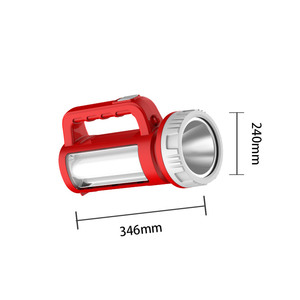 3w <strong>LED</strong> <strong>Torch</strong> Light Rechargeable Portable Emergency Flashlight with Side Light - Product Image 2