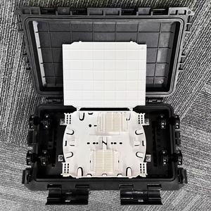 Pole-Mounted 4 6 8 12 16 24 Ports Fiber Optic Distribution Box with PLC Splitter for FTTH <strong>Network</strong> GPRS and <strong>TCP</strong> - Product Image 1