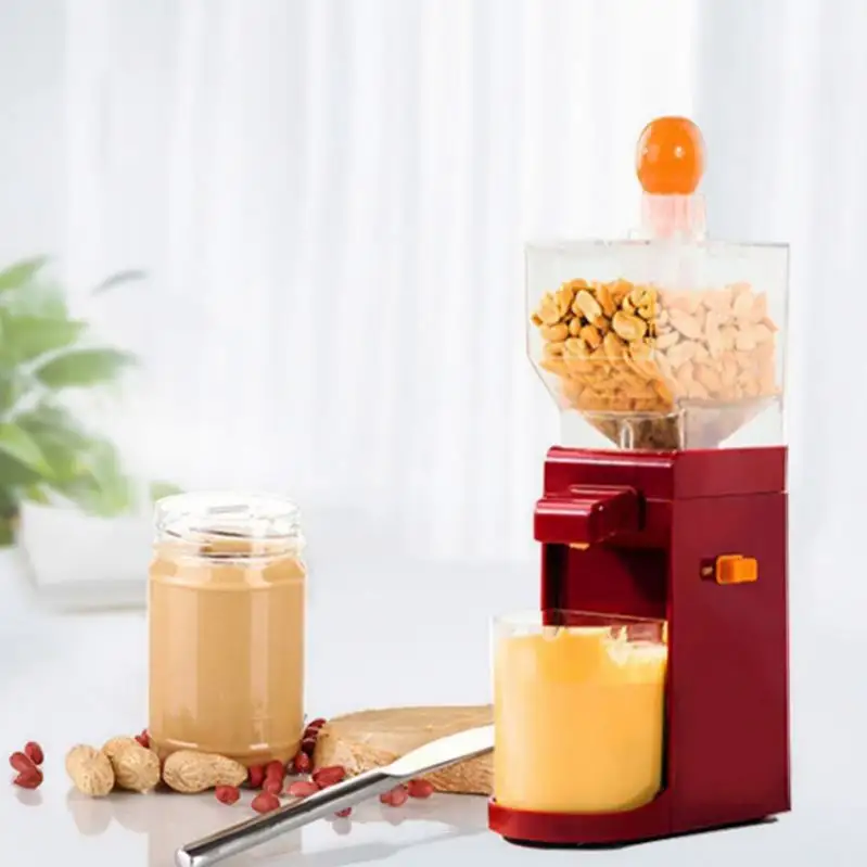 Petite machine à beurre d'arachide à usage domestique broyeur électrique de beurre d'arachide machine à pâte de sésame