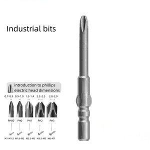 4MM Cross Electric Screwdriver Head Automatic Screw Machine <strong>Tool</strong> Head Extended Phillips Screwdriver Bits Magnetic <strong>S2</strong> Material - Product Image 6