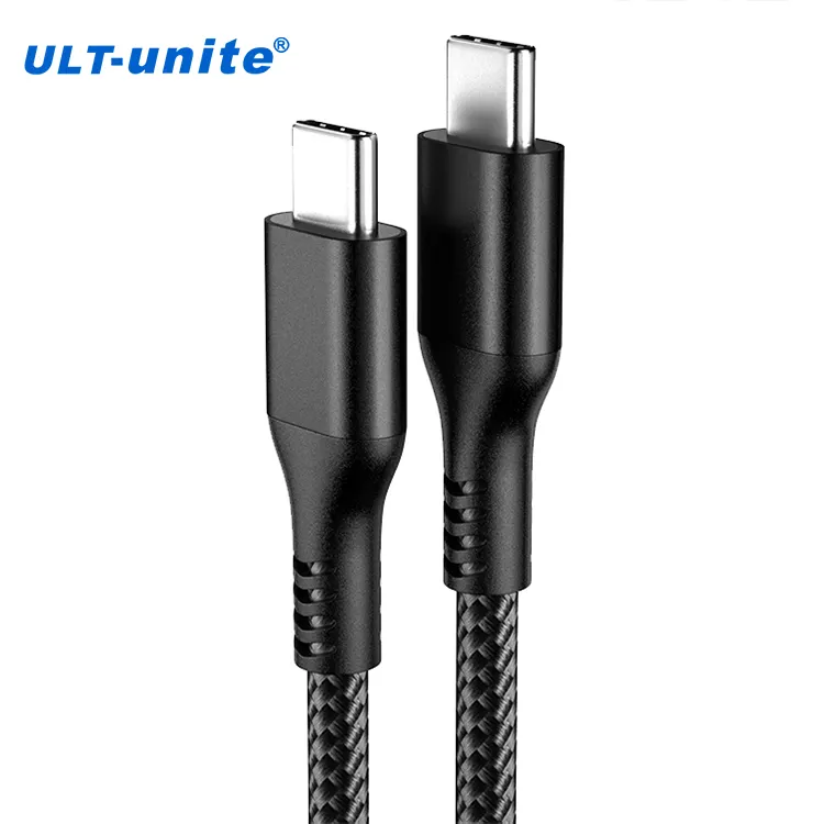 Ut-unite Новое поступление OEM ODM USB 2,0 Type-C 100 Вт кабель для быстрой зарядки USB Type-C-USB Type-C кабель 2 м