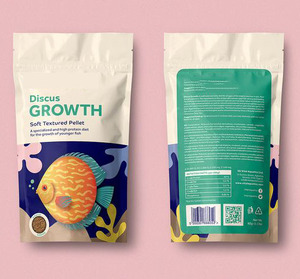 Durable Fish Food Packaging Bags Fish Feed Bag High Barrier Materials <strong>Ensure</strong> Long Term Freshness
