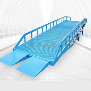 Muelle de carga Rampa de montacargas Muelle de carga portátil móvil Puente de embarque móvil con una carga de rampa móvil de 8-35 toneladas - Product Image 6