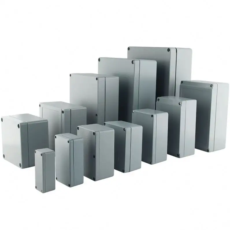 Корпус из литого алюминия Saipwell, IP66, алюминиевая распределительная коробка, наружная металлическая алюминиевая проектная коробка