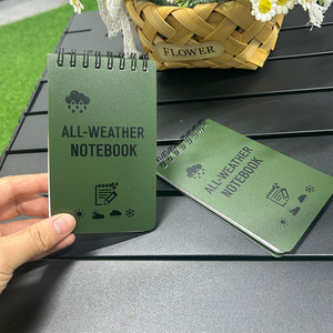 Myway 2026 bán buôn ngoài trời không thấm nước đá giấy máy tính <span class=keywords><strong>x</strong></span>ách tay 3 "<span class=keywords><strong>x</strong></span> 5" tất cả các túi thời tiết notepads đầu xoắn ốc Memo máy tính <span class=keywords><strong>x</strong></span>ách tay - Product Image 2