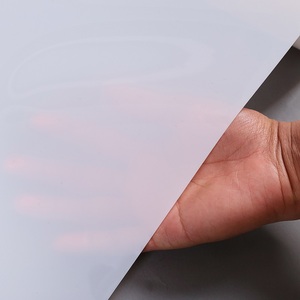 แผ่นลายฉลุ Mylar เปล่าสีขาวขุ่น10มิลใช้ซ้ำได้สำหรับสัตว์เลี้ยงเนื้อแข็งกันความชื้นแบบแผ่นลายฉลุแบบ DIY - Product Image 1