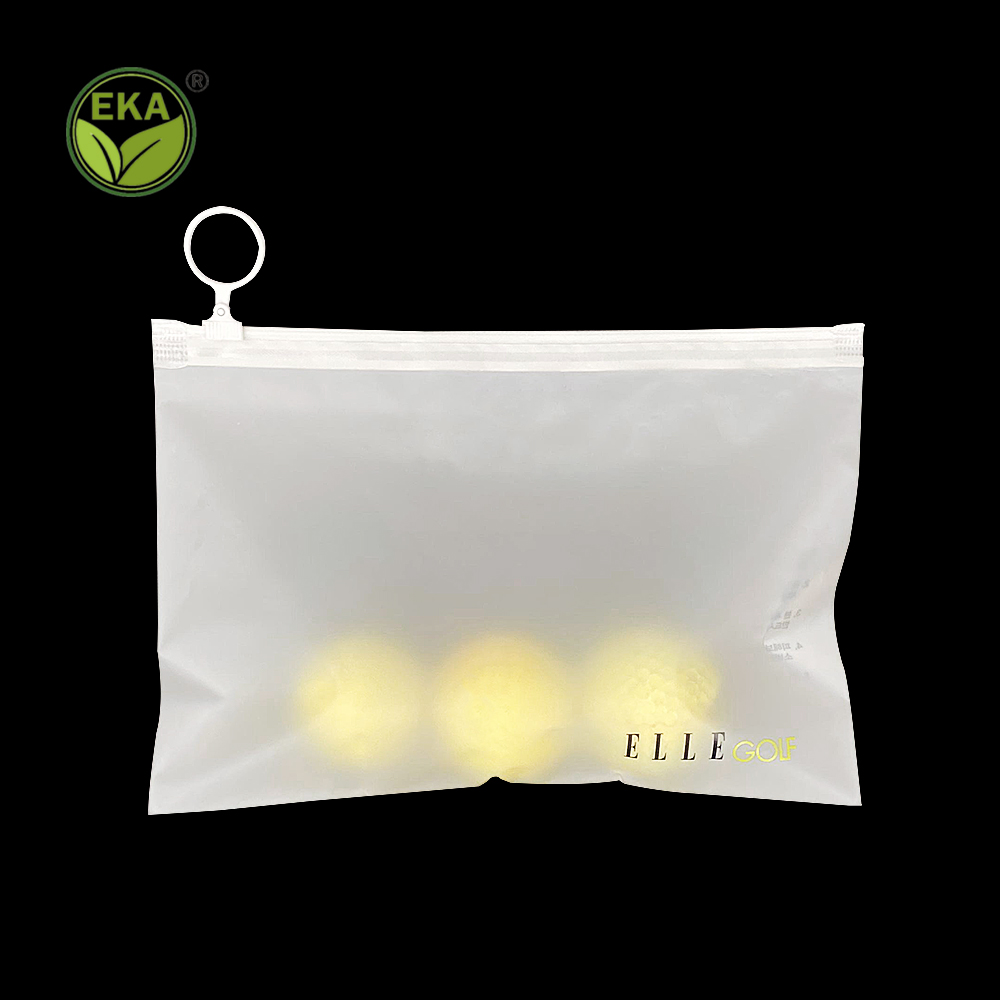 White zipper bag