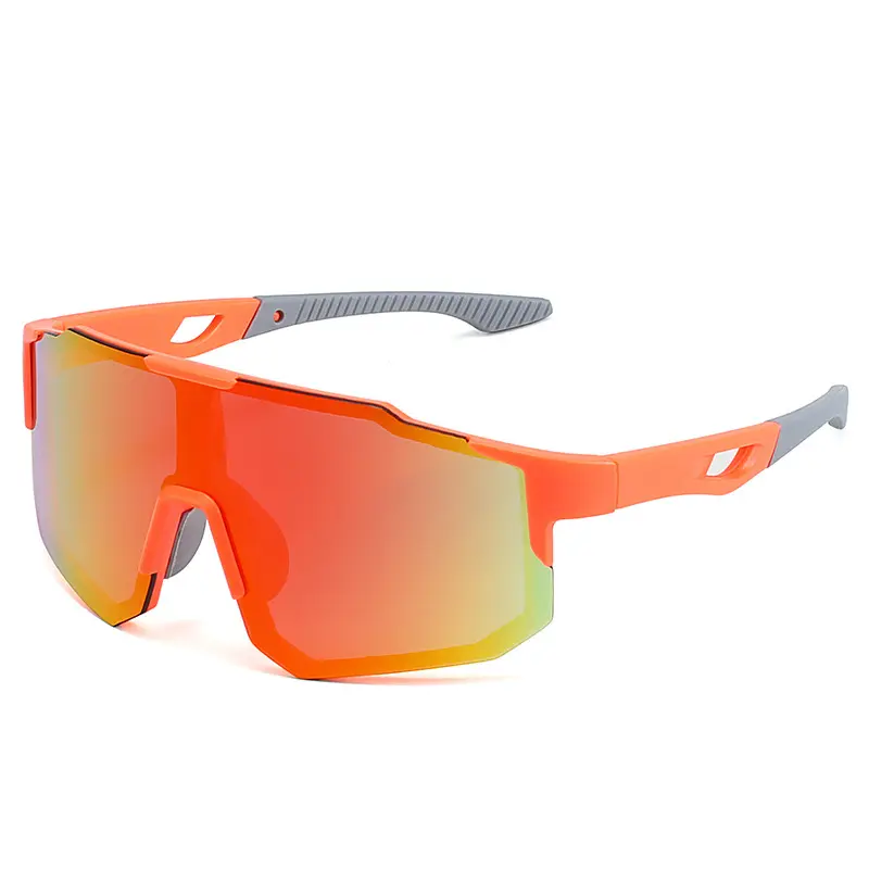 Óculos de sol para ciclismo com proteção UV400 integrado para esportes ao ar livre, óculos esportivos de fábrica de 2024, 2024, atacado