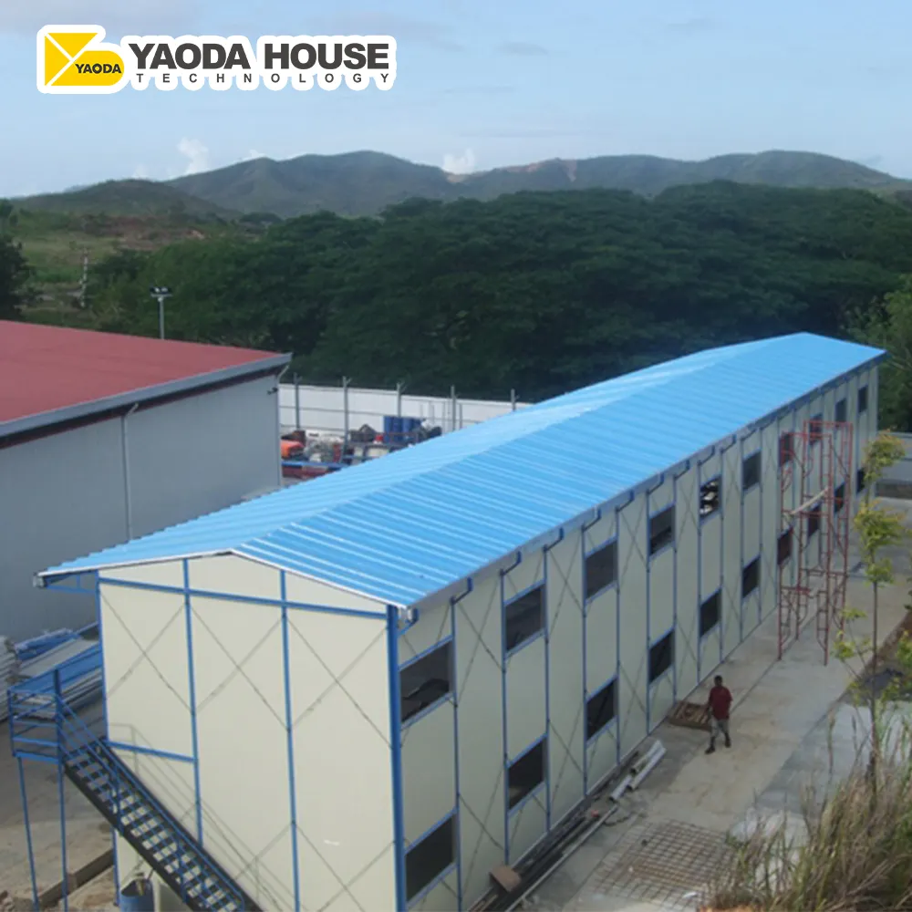 k Type Prefab House For Temporary Staff House K Type Prefabricated House For