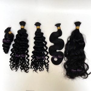 VMAE 100g生ベトナムキューティクルアライメントなし横糸バージンヘアバルク卸売4Cアフロキンキーカーリーバルク