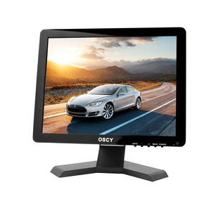 Monitor de ordenador Lcd Pc Monitor 15 pulgadas para escritorio LED altavoz negro Industrial para negocios caja de plástico TFT 8 idiomas 1 Uds - Product Image 1